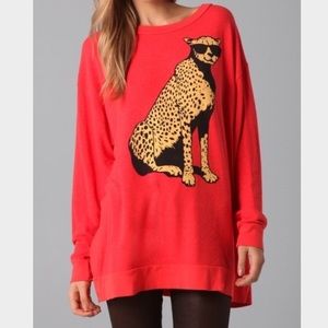 Wildfox Cheetah Sweatshirt